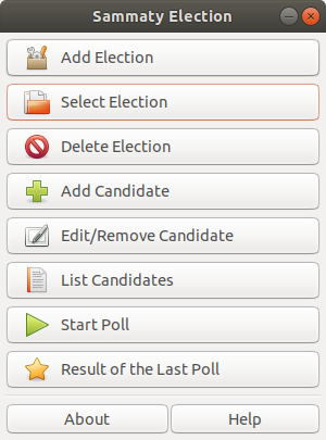 Screenshot of apps/sammaty